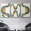 " Analogous Arches I " 3 - Pieces-97760221-97760222