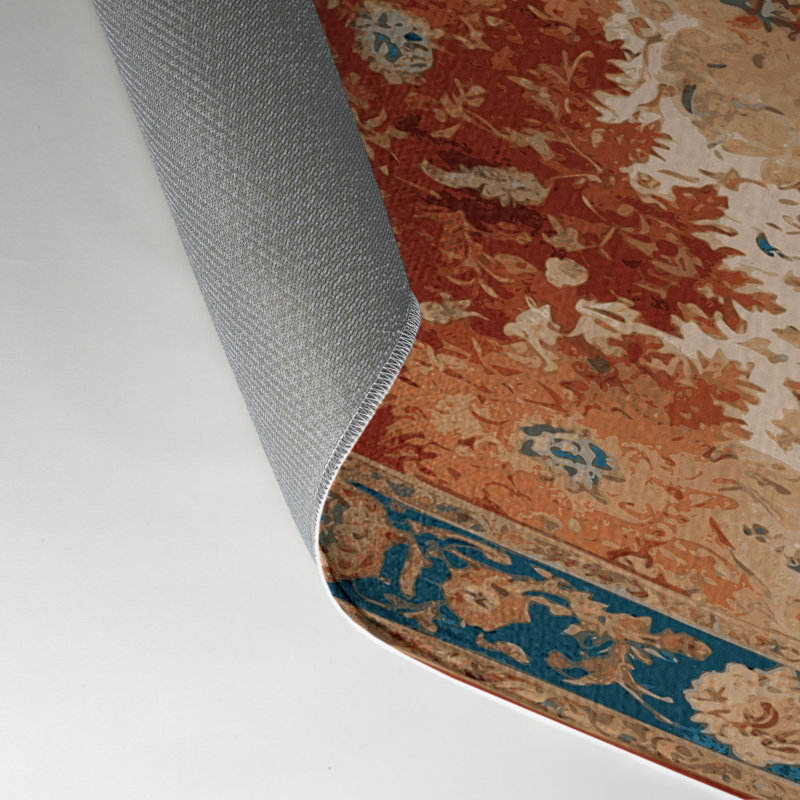 Tapis d'intérieur et d'extérieur brun français