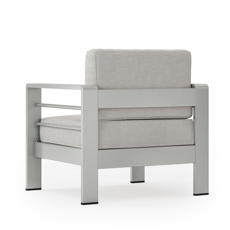 Chaise de patio avec coussins Maladi