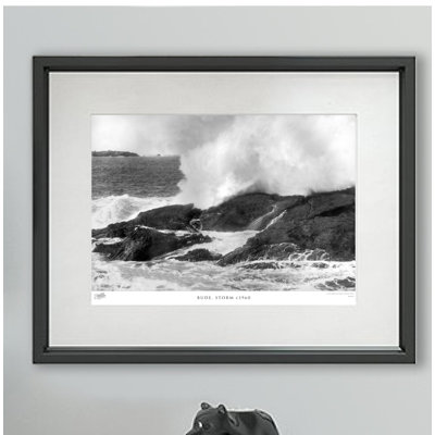Bude, Storm C1960 - Single Picture Frame Print