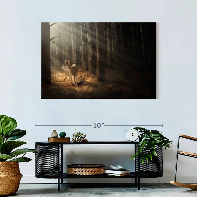 Brampt Forest Deer, 30" H x 45" W