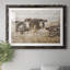 Vaches sépia - Reproduction de cadre photo sur papier-2103761474-2103761477
