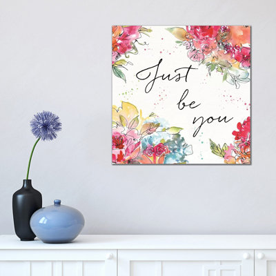 Floral Figures IX by Anne Tavoletti - Wrapped Canvas Print