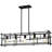 Raymell 5 - Light Steel Dimmable Kitchen Island Square / Rectangle Chandelier