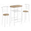 Ensemble de table de salle à manger, 3 pièces, petit, L 32 po-1701363936-1701363938-1701363949