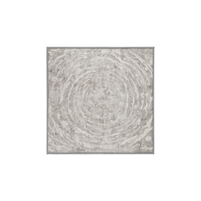 Tapis gris lavable à la machine