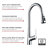 Sumerain Pull-down Kitchen Sink Faucet, Touchless Hands-free Kitchen Faucet, Motion Sensor Kitchen Faucet Commercial Grade-112250403