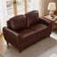 59 " Faux Leather Loveseat