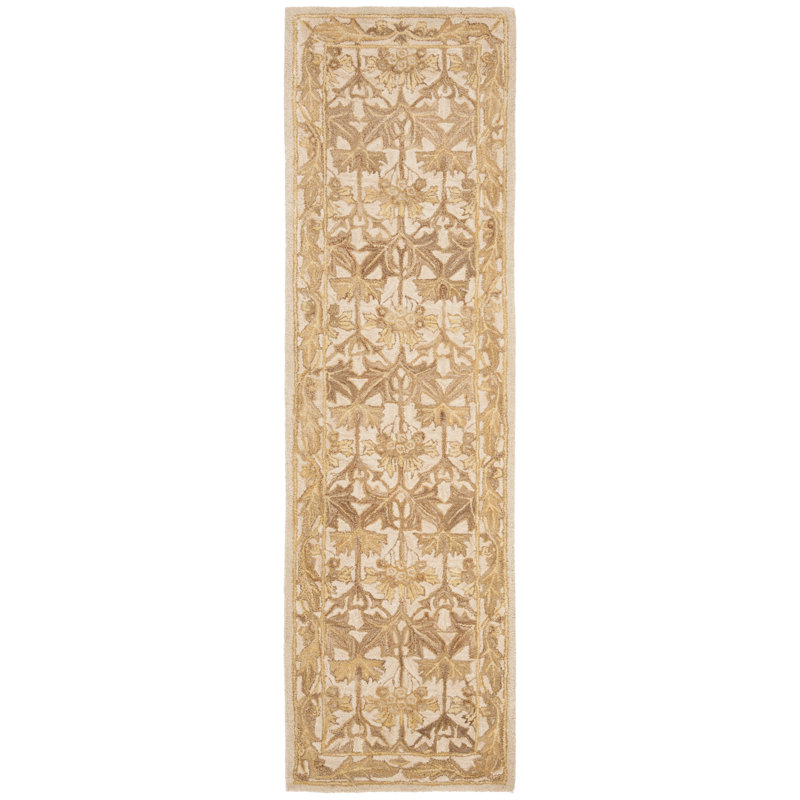 Tingley Hand Tufted Wool Oriental Rug, Runner 2'3" x 12'