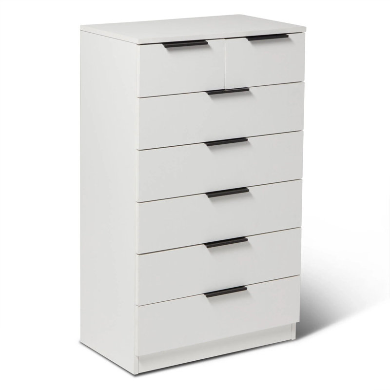 Glenhaven 60 cm W Chest of 7 Drawers, White