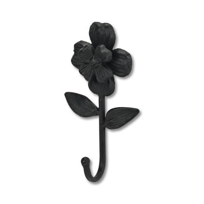 Mythra Flower Cast Iron Wall Hook