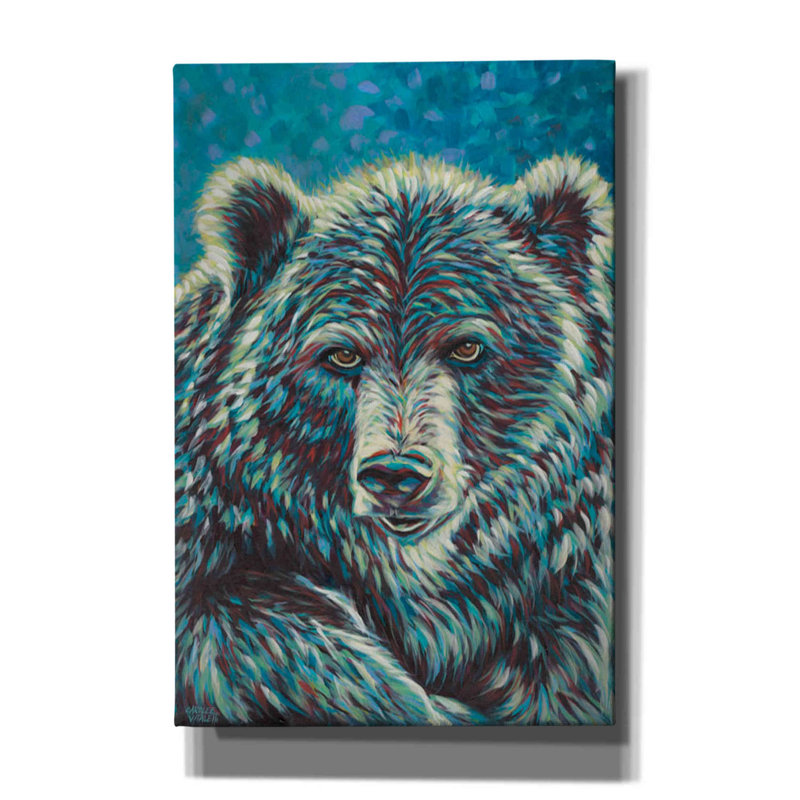 «Spirit Animal I» par Carolee Vitaletti, art mural sur toile