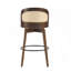 Ensemble de 2 tabourets de bar d'intérieur en bois-116488786-116488787