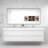 84'' Double Bathroom Vanity with Acrylic Top-1323390678
