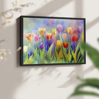 Floral Series-CXXI -Framed Print - Restickable