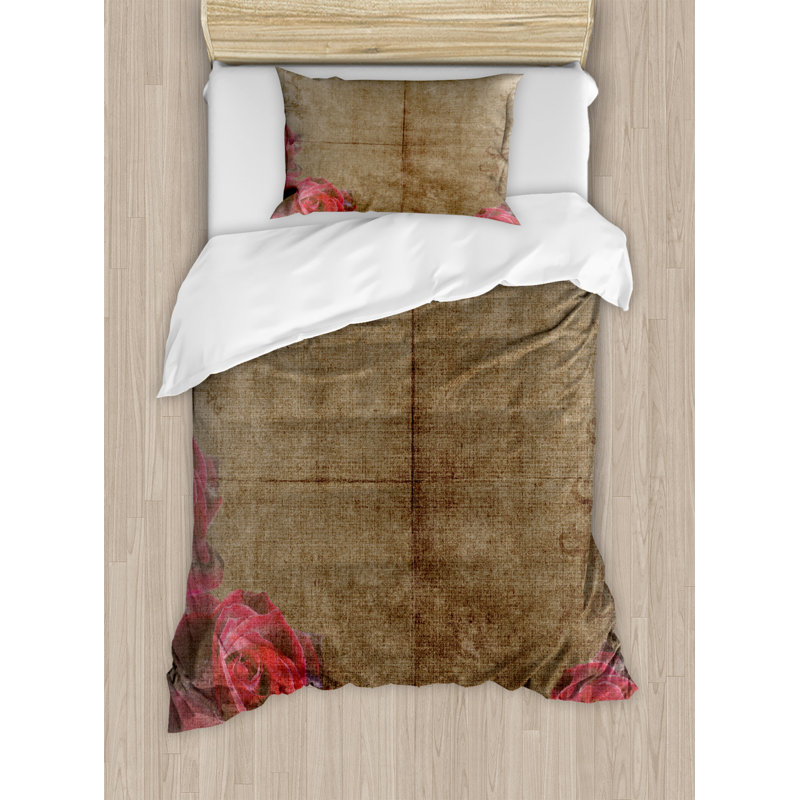 French Country Polyester Duvet Cover