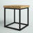 Melissa Solid Wood Top End Table