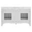 Ensemble de meuble-lavabo double 60 po avec lavabo