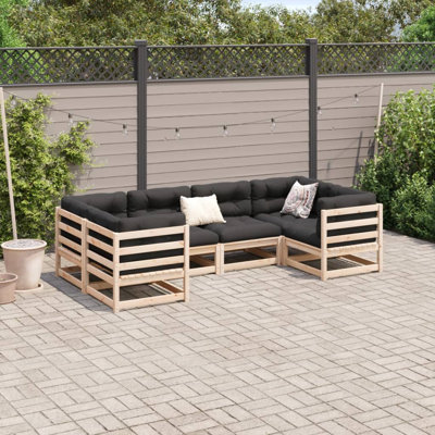 70cm Wide L-Shaped Patio Sofa