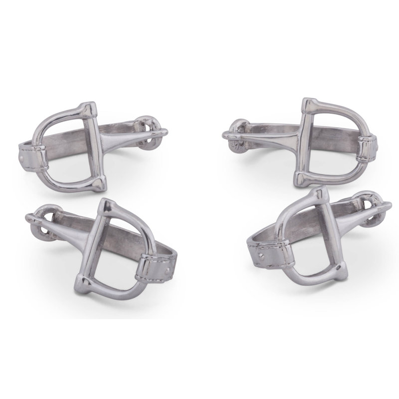 Equestrian Metal Napkin Ring