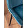 Alezzo Modern High Gloss Extendable Dining Table Set with 6 Luxury Velvet Dining Chairs