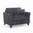 Lazy Sofa Chair, Comfortable Single-Person Sofa Chair, With A Backrest And Soft Seat Cushion, Having Armrests On Both Sides, Suitable For Living Room And Bedroom-1253714450