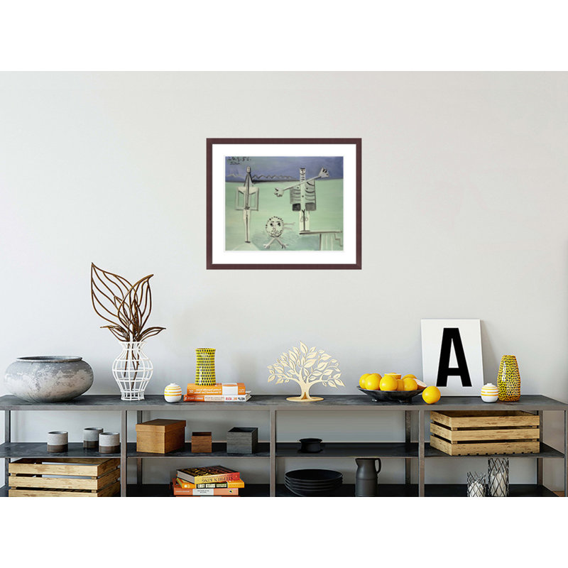 «The Diving Board» par Pablo Picasso, impression giclée sur cadre, H 23,5 po x l 27,76 po