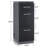 Lokje 40.5"x15.8"x15.2" Salon Storage Cabinet Barber Organizer with Tool Drawers for Hair Styling-403235143