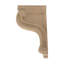 Corbeau en bois massif classique brut moyen 10-1 / 16 po x 2-1 / 8 po x 6-11 / 16 po-75105010