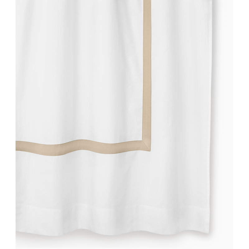 Estate Shower Curtain, White/Sand