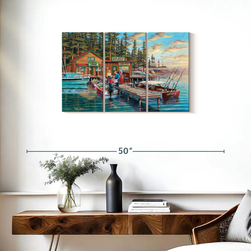 Mehar Rainy Lake Lodge, H 20 po x l 33 po
