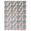 Tapis bleu foncé en laine noué à la main de conception unique 9 pi 1 po x 12 pi New Age Aroura