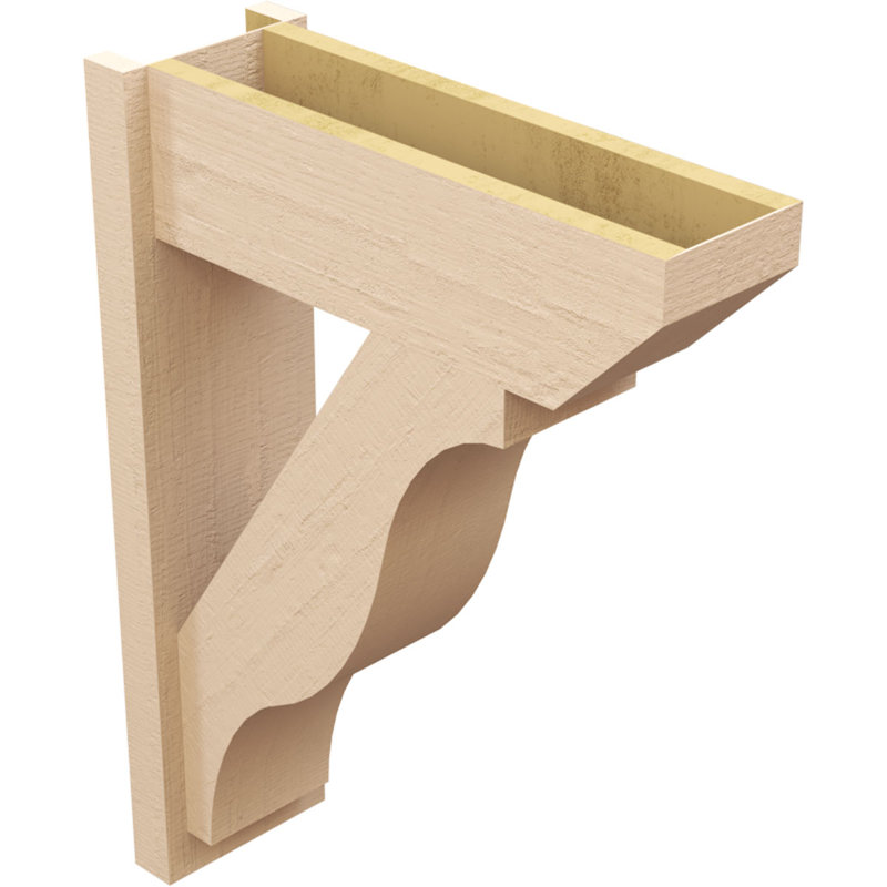 Bois de cèdre brut Funston Slat, H 32 po x l 8 po x P 24 po