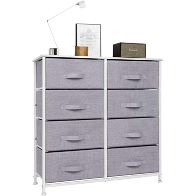 Flemings Iron 203.2cm W 8 - Drawer Chest of Drawers