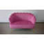 Causeuse 2 pièces en velours doux moderne avec fauteuil d'appoint-28263358