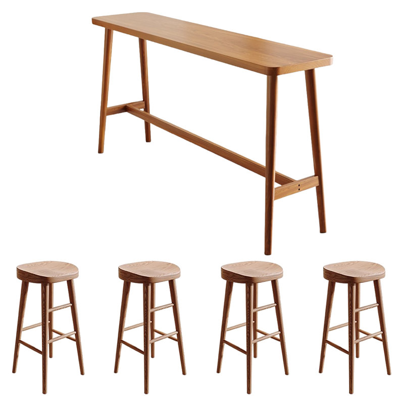 Tables et chaises de bar haut de gamme Home Home, H 39,3 po x L 62,9 po x l 17,7 po