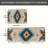 Southwestern Navajo Geometric Kitchen Mats – Set of 2-598870803
