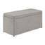 Polyester Upholstered Storage Bench