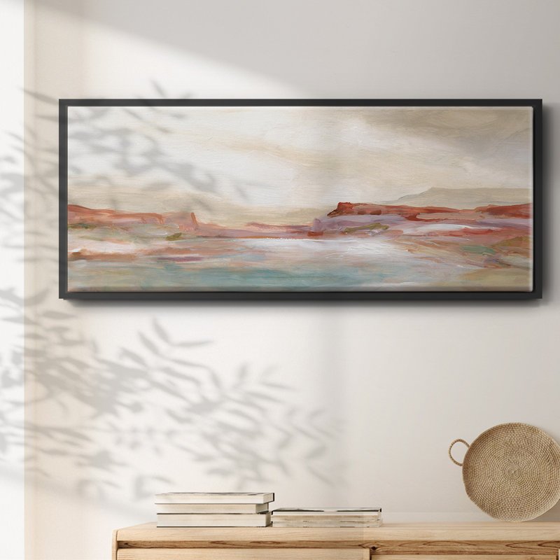 Twilight Desert Mirage - toile encadrée, H 20 po x l 50 po