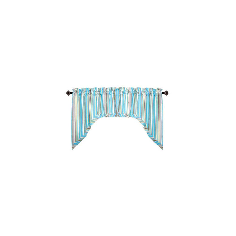 Cantonnière 72 po Gish, Bleu