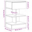 Gilliane Bedside Cabinet 40x35x65 cm Engineered Wood-1571263375-1571263368-1571263369