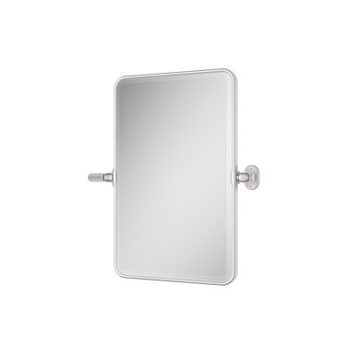Tilt Bathroom Mirror with Tempered Glass