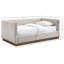 Lit de jour rembourré en tissu texturé Teva Gregory-1489034419