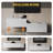 40x30cm, hangable and floor standing TV stand in high-gloss UV panel-206552524-206552561