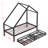 Agasthya Twin Storage Platform Bed-1291896448