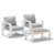 Light Gray Cushion/White Frame is out of stock selected