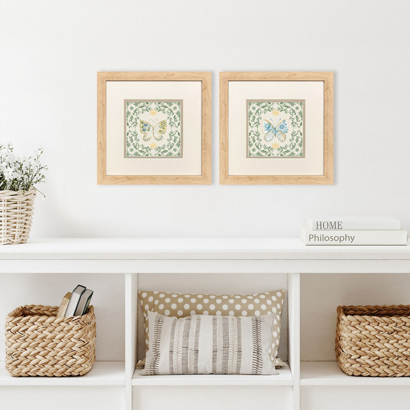 Ornate Butterfly I Framed Art