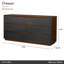 Kayner Dresser - Charcoal