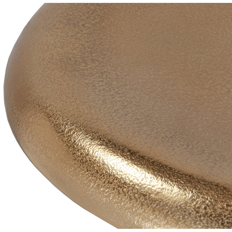 Clara Swivel Adjustable Height Bar Stool, Gold