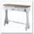Antique White 2-drawer Console Table